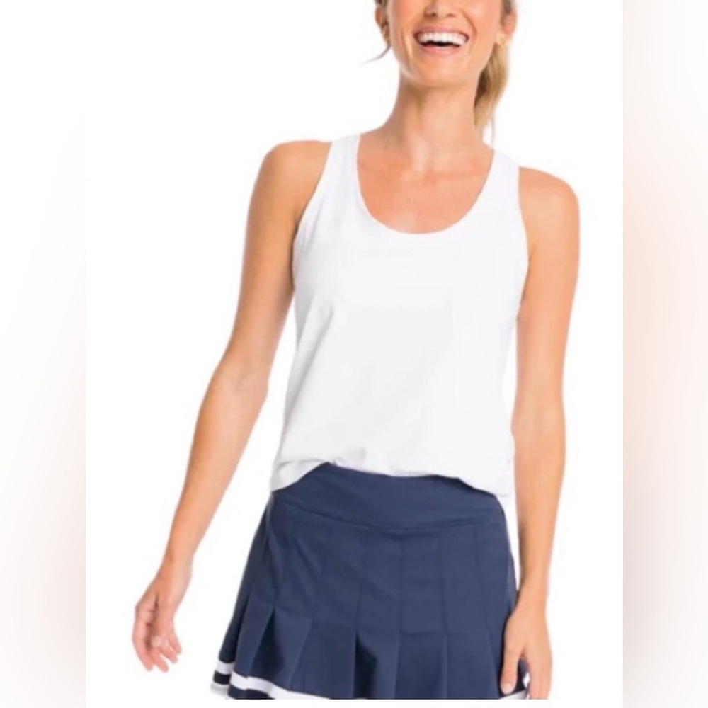 NWT Southern Tide Women's Malia Racerback Tank Top Size Medium